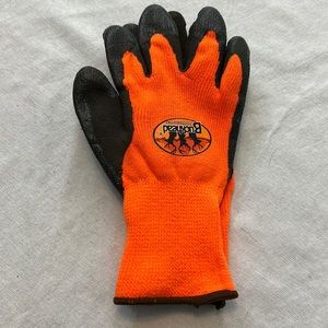 ⭐️ Buckhead Cold Weather Gear florescent Orange work gloves or play XL